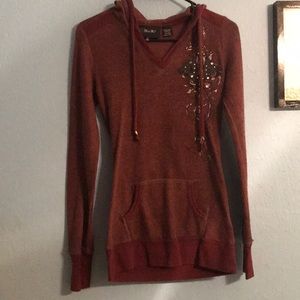 Miss Me pull over hoodie